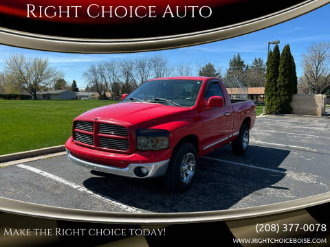 2005 Dodge Ram 1500 for sale at Right Choice Auto in Boise ID