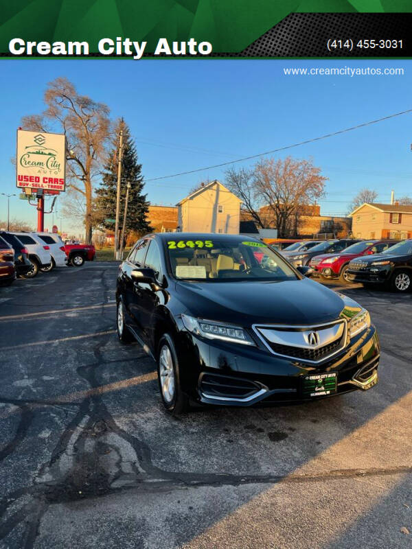 2018 Acura RDX for sale at Cream City Auto in Milwaukee WI