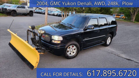 2004 GMC Yukon for sale at Carlot Express in Stow MA