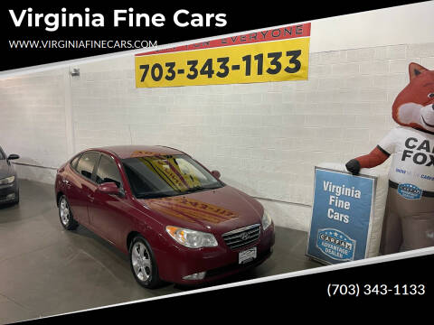 2007 Hyundai Elantra for sale at Virginia Fine Cars in Chantilly VA