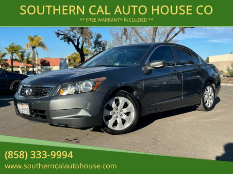 2009 Honda Accord for sale at SOUTHERN CAL AUTO HOUSE CO in San Diego CA