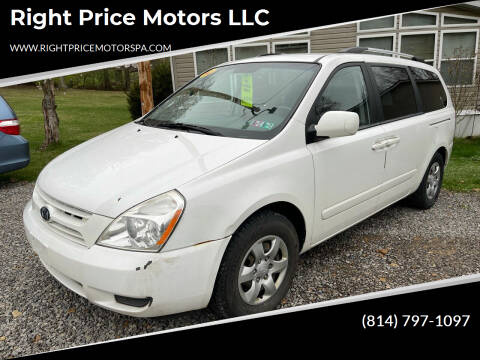 2010 Kia Sedona for sale at Right Price Motors LLC in Cranberry Twp PA