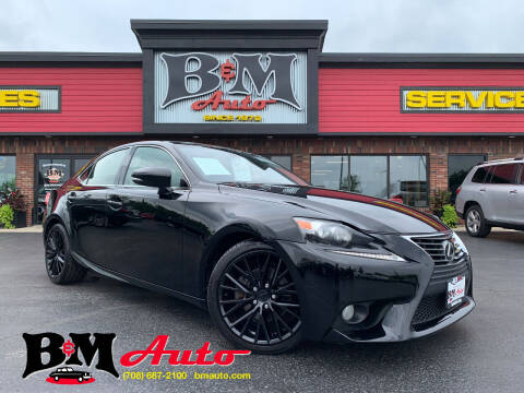 2014 Lexus IS 250 for sale at B & M Auto Sales Inc. in Oak Forest IL
