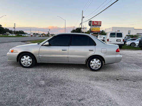 2001 Toyota Corolla for sale at ONYX AUTOMOTIVE, LLC in Largo FL