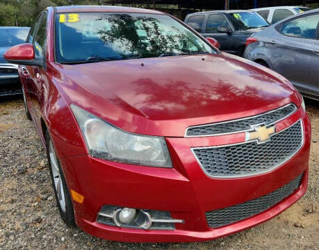 2013 Chevrolet Cruze for sale at Alabama Auto Sales in Semmes AL