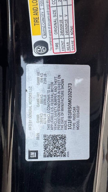 2021 Chevrolet Camaro LT