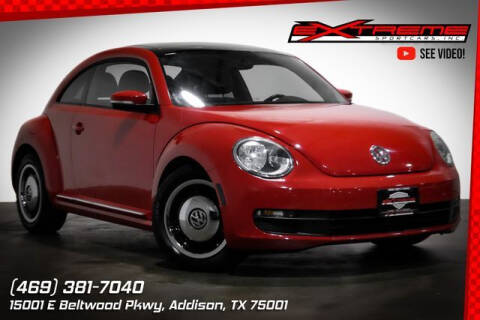 2012 Volkswagen Beetle for sale at EXTREME SPORTCARS INC in Addison TX