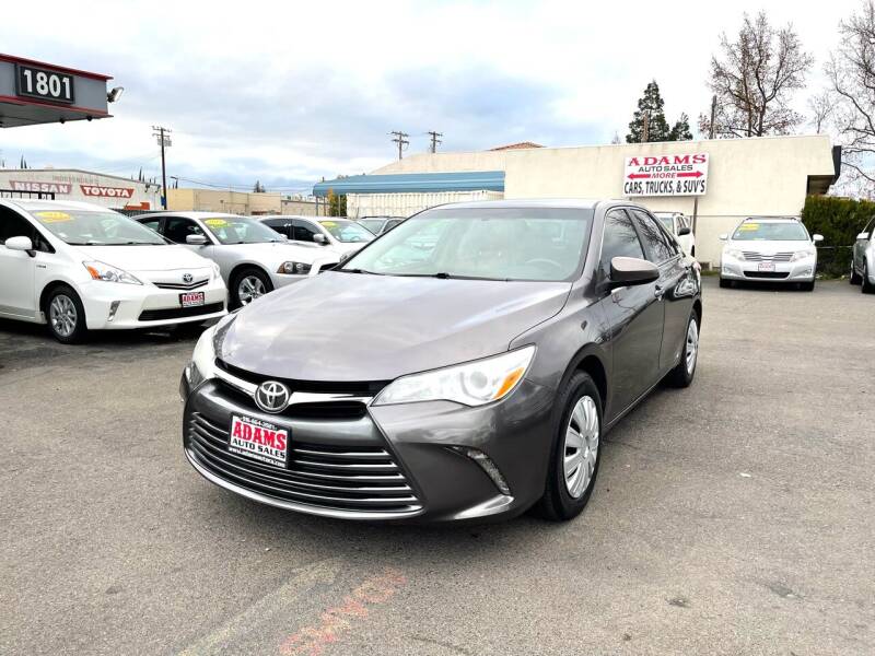 2015 Toyota Camry for sale at Adams Auto Sales in Sacramento CA