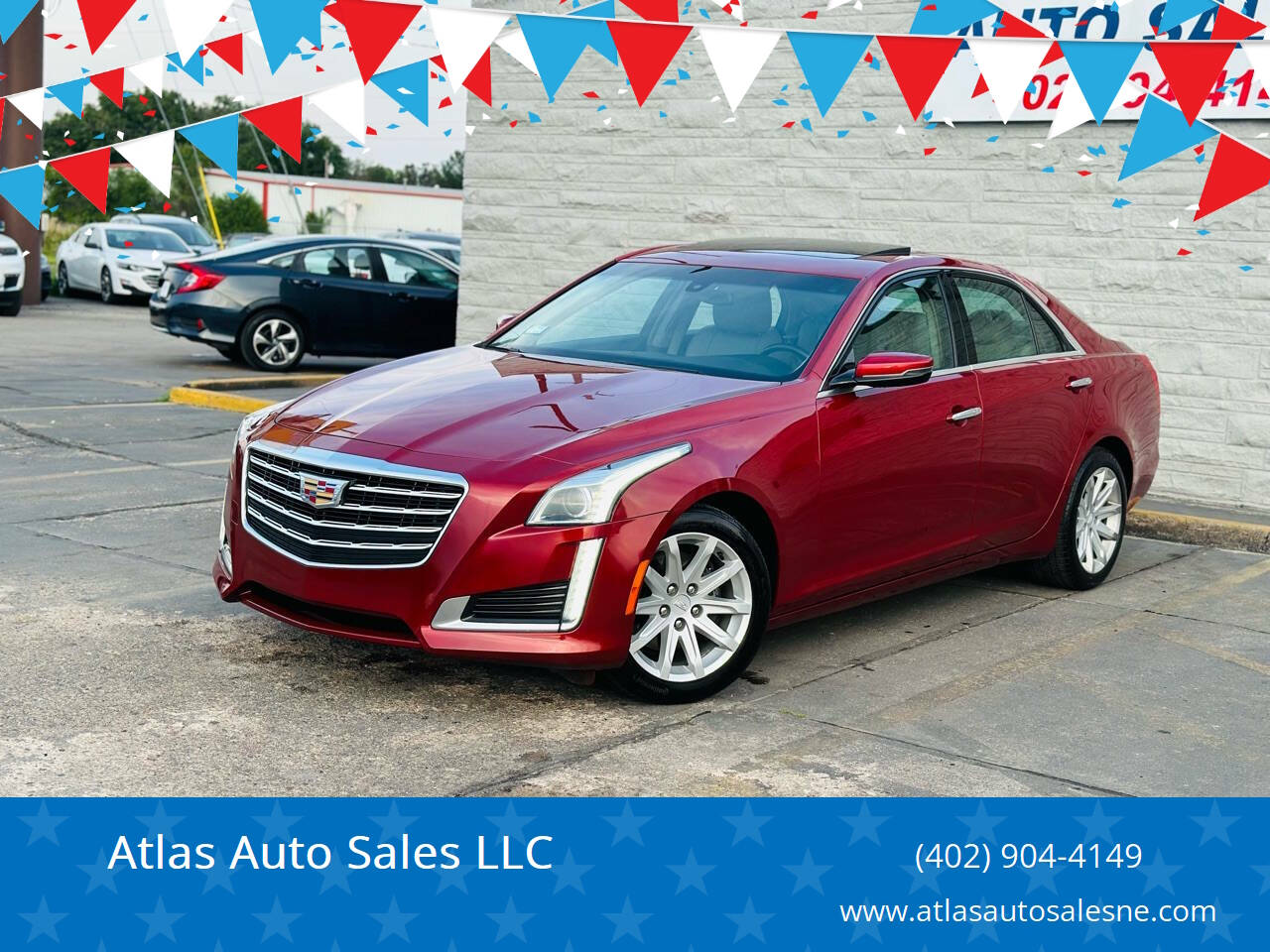 2016 Cadillac CTS for sale at Atlas Auto Sales LLC in Lincoln, NE