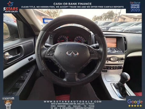 2009 Infiniti G37 Sedan Journey