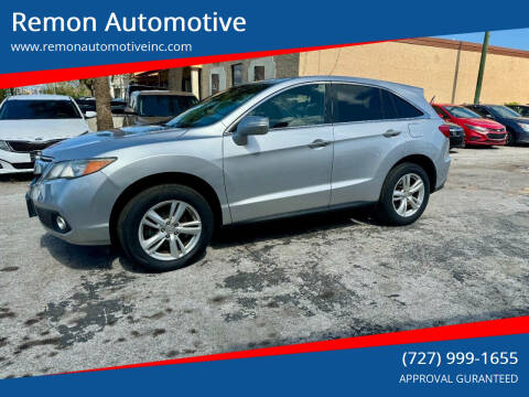 2015 Acura RDX for sale at Remon Automotive in Saint Petersburg FL