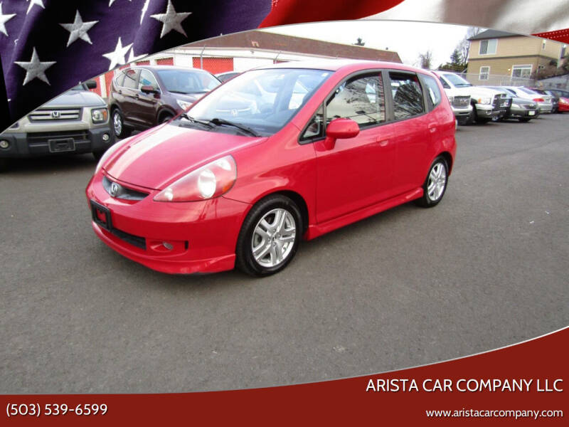 2008 Honda Fit for sale at ARISTA CAR COMPANY LLC in Portland OR