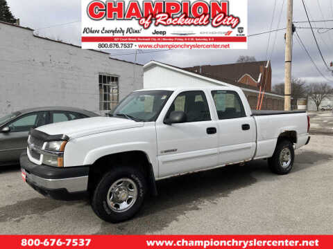 2003 Chevrolet Silverado 1500HD for sale at CHAMPION CHRYSLER CENTER in Rockwell City IA