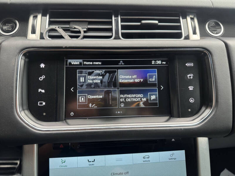 2016 Land Rover Range Rover Supercharged