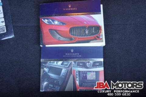 2016 Maserati GranTurismo