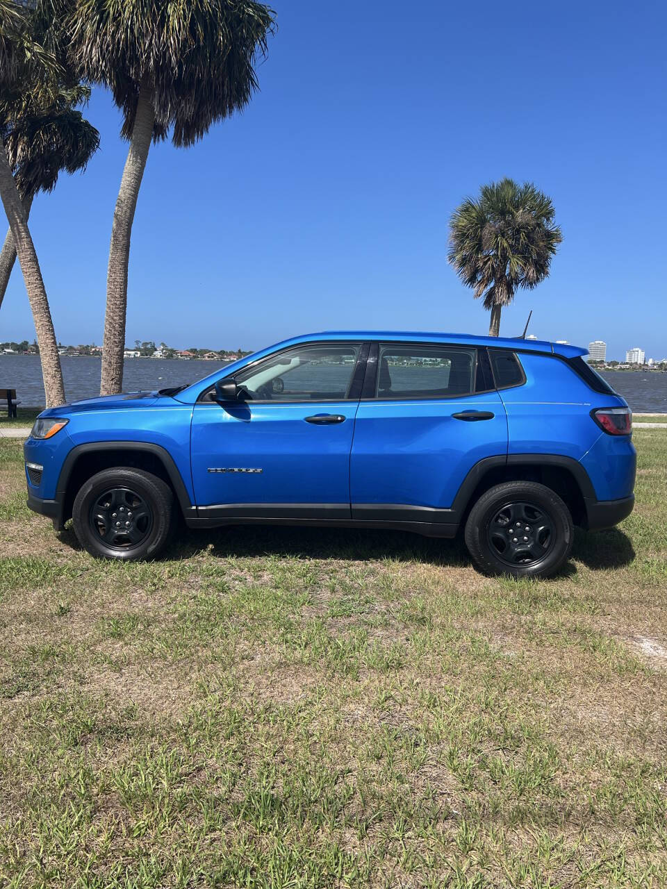 Blue 2020 Jeep Compass Sport 4x4 Sport 4dr SUV 2
