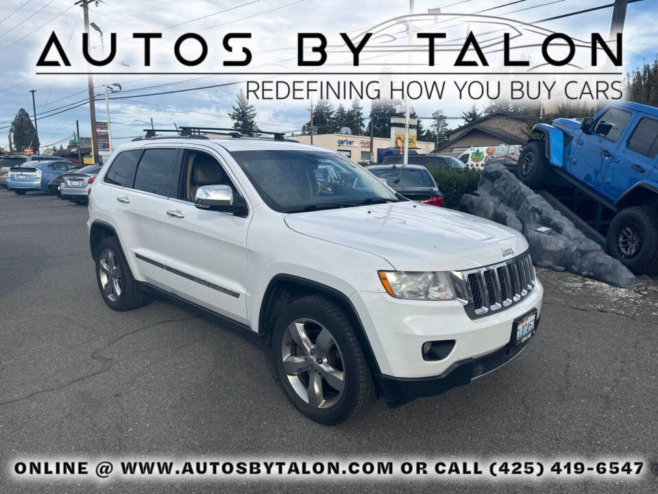 2013 Jeep Grand Cherokee for sale at Autos by Talon in Seattle, WA