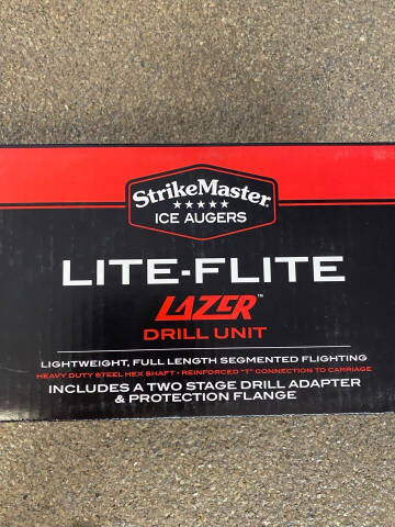  Strike Master LITE-FLITE Ice Auger for sale at Main Street Motors in Wheaton MN