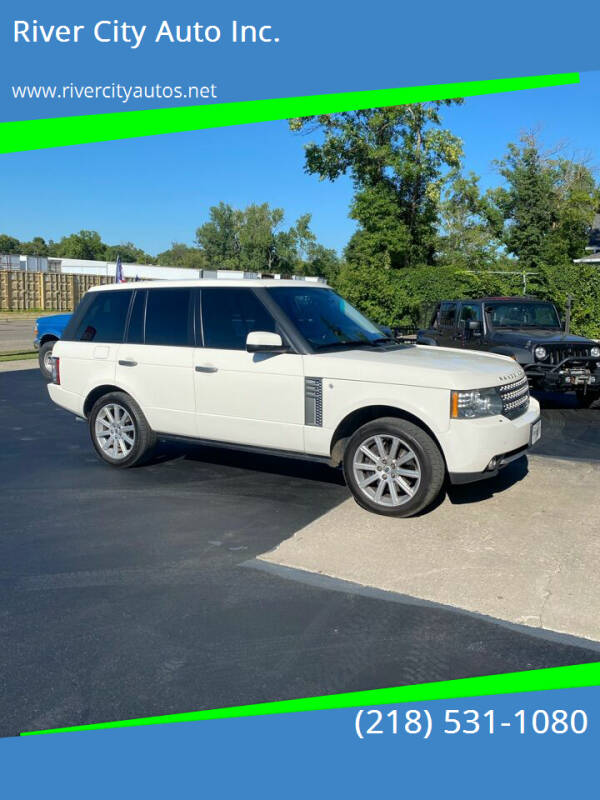 2010 Land Rover Range Rover for sale at River City Auto Inc. in Fergus Falls MN