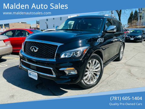 2015 Infiniti QX80 for sale at Malden Auto Sales in Malden MA