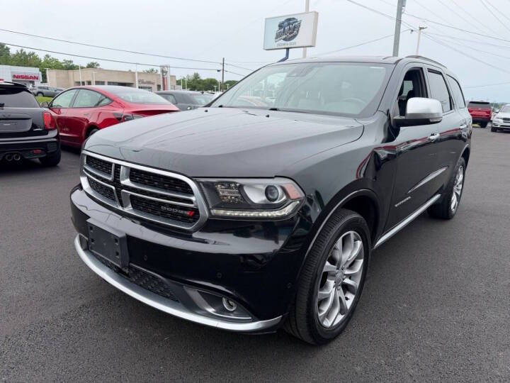 Black 2018 Dodge Durango SUV / Crossover All-Wheel Drive 8-Speed Automatic