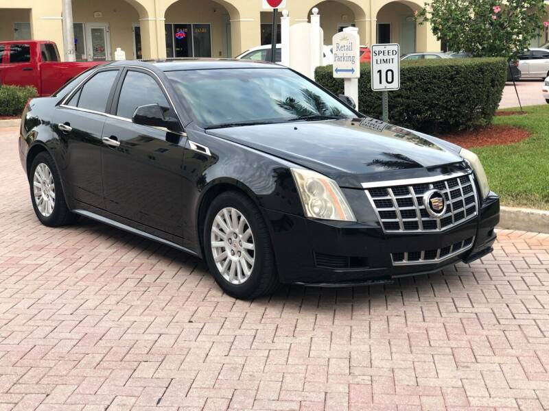 2013 Cadillac CTS for sale at CarMart of Broward in Lauderdale Lakes FL