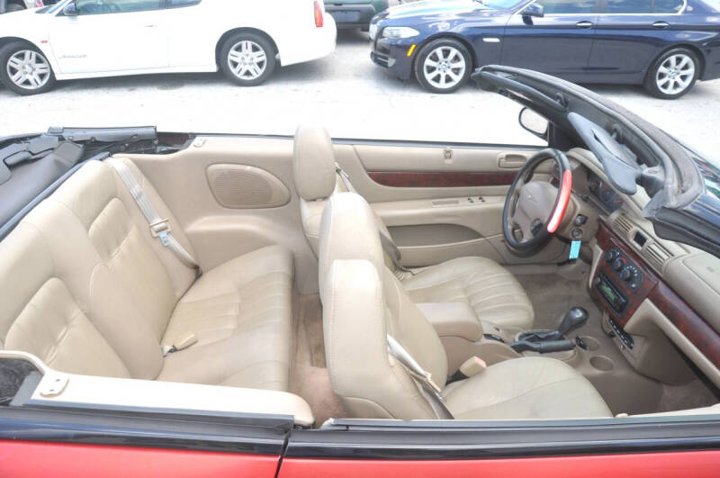 2001 Chrysler Sebring LXi