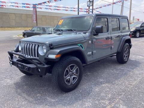 2018 Jeep Wrangler Unlimited for sale at The Trading Post in San Marcos TX