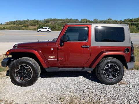 2010 Jeep Wrangler for sale at Steve's Auto Sales in Harrison AR