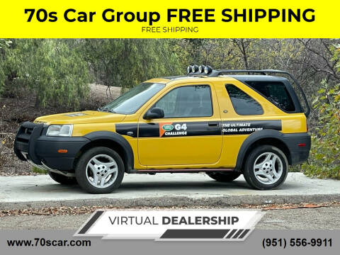 2003 Land Rover Freelander for sale at Car Group       FREE SHIPPING in Riverside CA