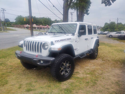 2018 Jeep Wrangler Unlimited for sale at Ray Moore Auto Sales in Graham NC