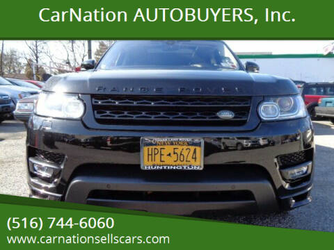 2017 Land Rover Range Rover Sport for sale at CarNation AUTOBUYERS Inc. in Rockville Centre NY