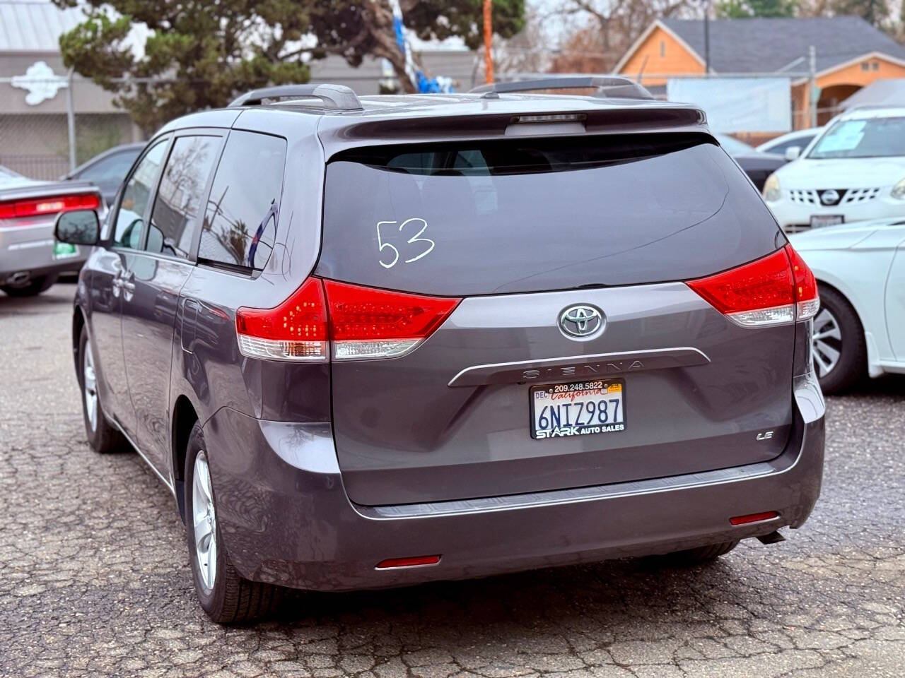 2011 Toyota Sienna for sale at STARK AUTO SALES INC in Modesto, CA