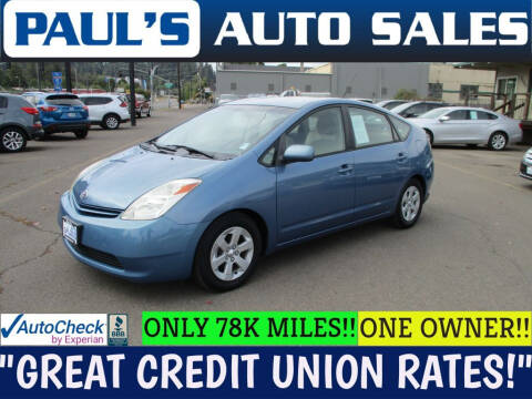 2005 Toyota Prius for sale at Paul's Auto Sales in Eugene OR