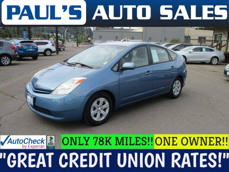 2005 Toyota Prius for sale at Paul's Auto Sales in Eugene OR