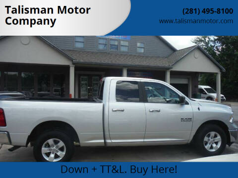 2015 RAM Ram Pickup 1500 for sale at Talisman Motor Company in Houston TX