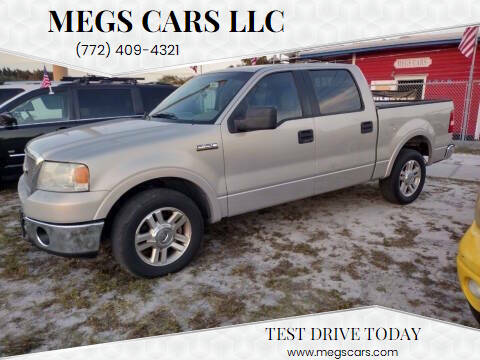 2006 Ford F-150 for sale at Megs Cars LLC in Fort Pierce FL