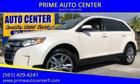 2013 Ford Edge for sale at PRIME AUTO CENTER in Palm Springs FL