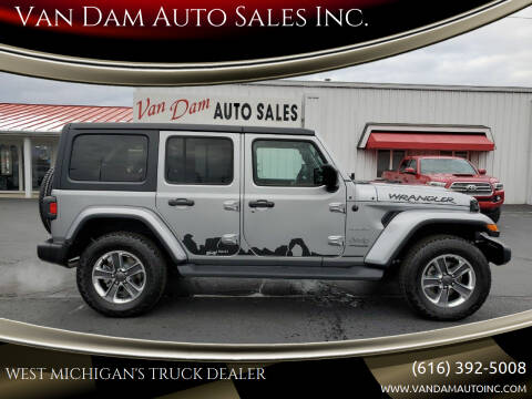 2021 Jeep Wrangler Unlimited for sale at Van Dam Auto Sales Inc. in Holland MI