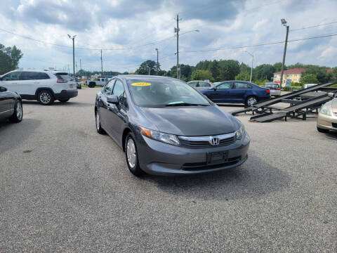 2012 Honda Civic for sale at Kelly & Kelly Supermarket of Cars in Fayetteville NC