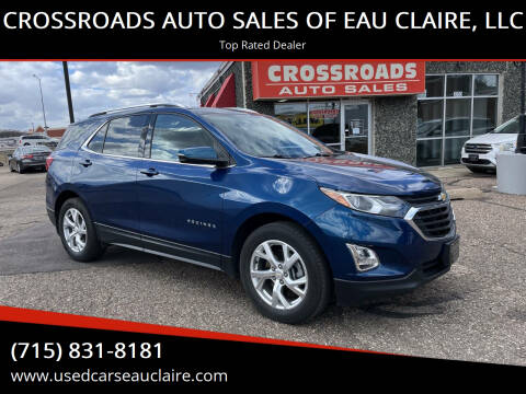 2019 Chevrolet Equinox for sale at CROSSROADS AUTO SALES OF EAU CLAIRE, LLC in Eau Claire WI