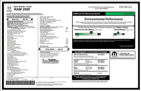 2022 RAM 2500 Big Horn