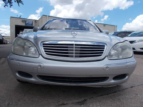 2001 Mercedes-Benz S-Class for sale at ACH AutoHaus in Dallas TX