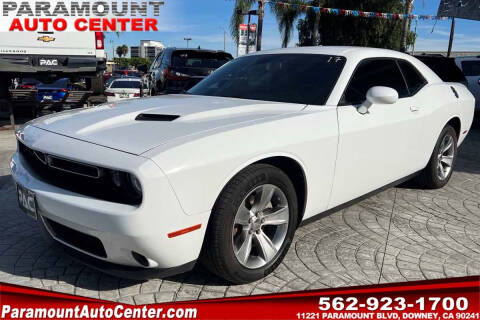 2019 Dodge Challenger for sale at PARAMOUNT AUTO CENTER in Downey CA