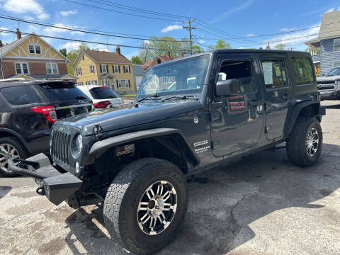 2017 Jeep Wrangler Unlimited for sale at Connecticut Auto Wholesalers in Torrington CT