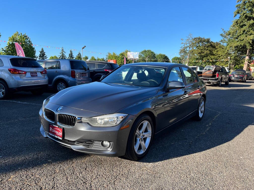 2014 BMW 3 Series for sale at PLATINUM AUTO SALES INC in Lacey, WA