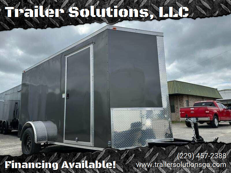 2024 T. Solutions 6x12SA ENCLOSED CARGO TRAILER for sale at Trailer Solutions, LLC in Fitzgerald GA