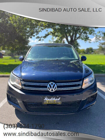 2013 Volkswagen Tiguan for sale at Sindibad Auto Sale, LLC in Englewood CO