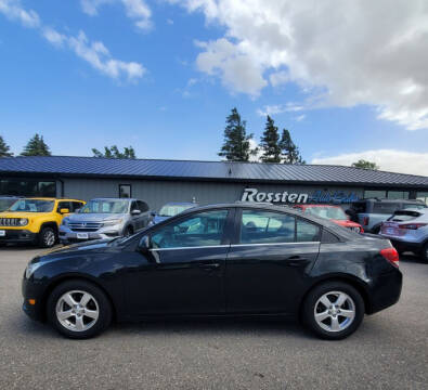 2014 Chevrolet Cruze for sale at ROSSTEN AUTO SALES in Grand Forks ND