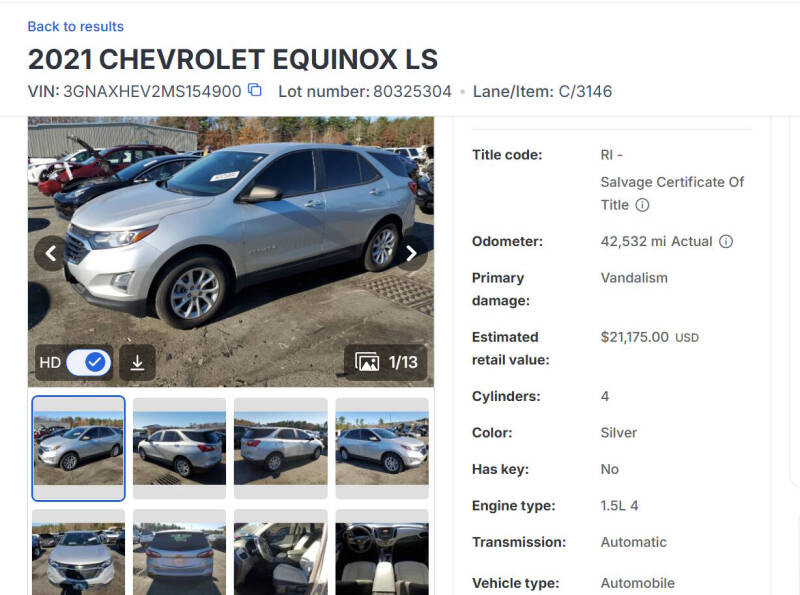 2021 Chevrolet Equinox LS